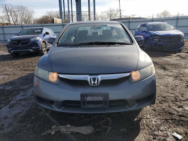 19XFA16679E041478 - 2009 HONDA CIVIC LX-S ნაცრისფერი ფოტო 5