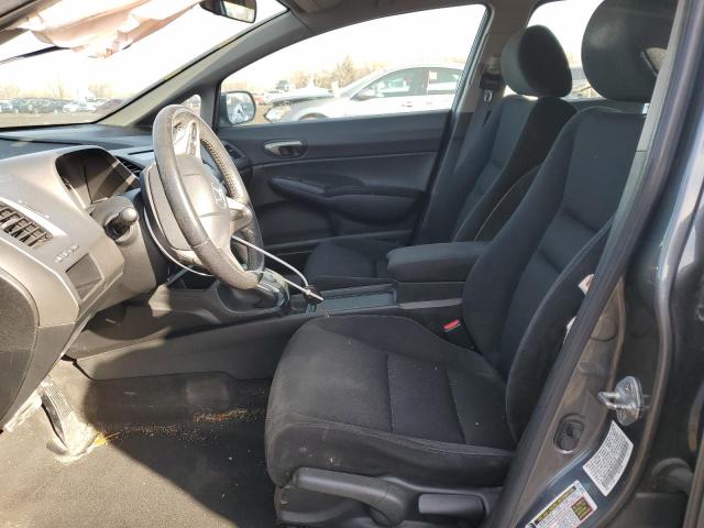 19XFA16679E041478 - 2009 HONDA CIVIC LX-S ნაცრისფერი ფოტო 7