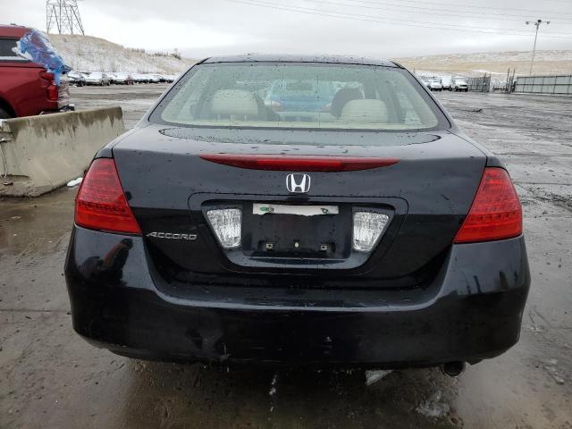 JHMCM56337C008634 - 2007 HONDA ACCORD SE BLACK photo 6