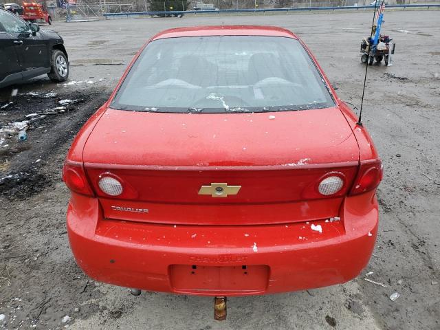 1G1JC12F747186368 - 2004 CHEVROLET CAVALIER RED photo 6