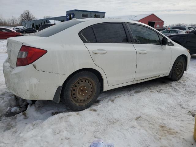 2HGFB2F97CH045265 - 2012 HONDA CIVIC EXL თეთრი ფოტო 3