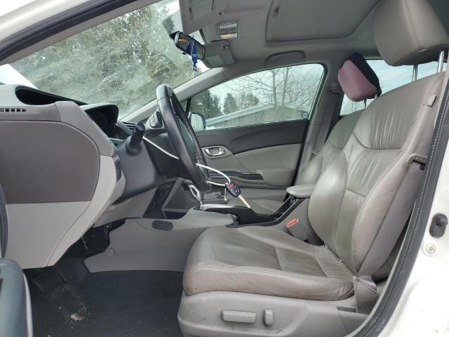 2HGFB2F97CH045265 - 2012 HONDA CIVIC EXL თეთრი ფოტო 7
