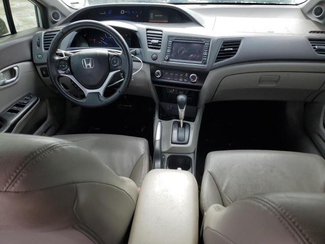 2HGFB2F97CH045265 - 2012 HONDA CIVIC EXL თეთრი ფოტო 8
