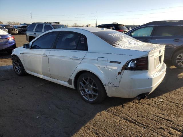 19UUA76567A003517 - 2007 ACURA TL TYPE S WHITE photo 2