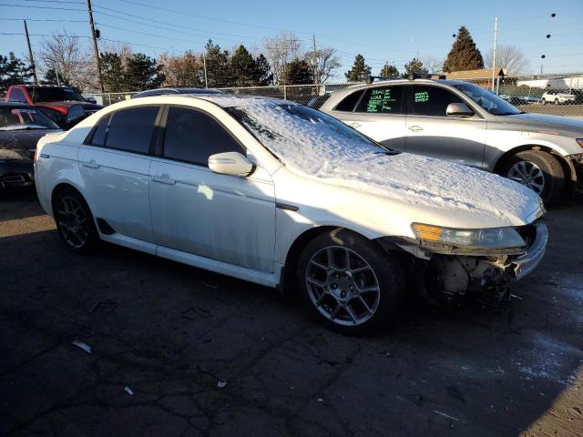 19UUA76567A003517 - 2007 ACURA TL TYPE S WHITE photo 4