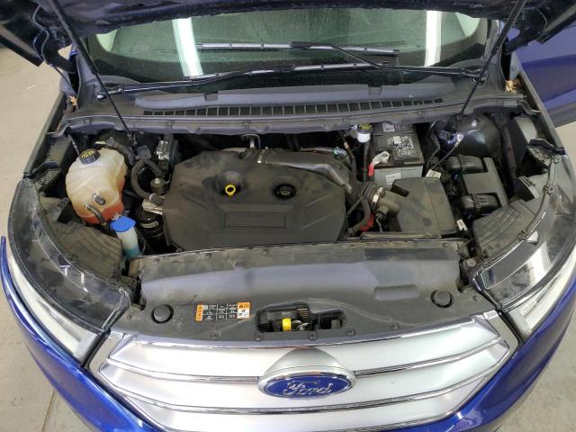 2FMPK4K93FBC07917 - 2015 FORD EDGE TITANIUM BLUE photo 11