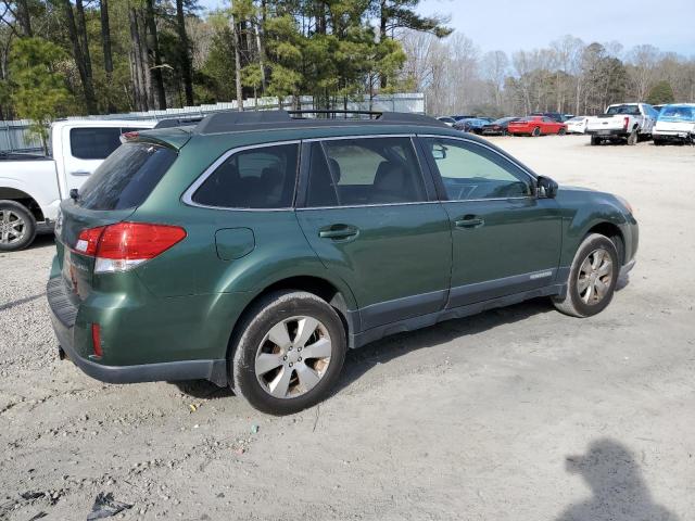 4S4BRCCC4C1233931 - 2012 SUBARU OUTBACK 2.5I PREMIUM GREEN photo 3