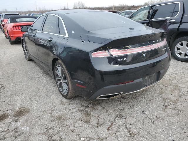 3LN6L5F93JR602120 - 2018 LINCOLN MKZ RESERVE შავი ფოტო 2