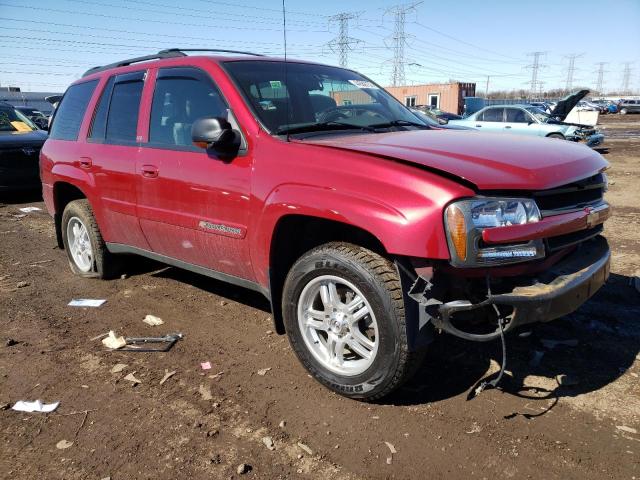 1GNDT13S322329219 - 2002 CHEVROLET TRAILBLAZE RED photo 4