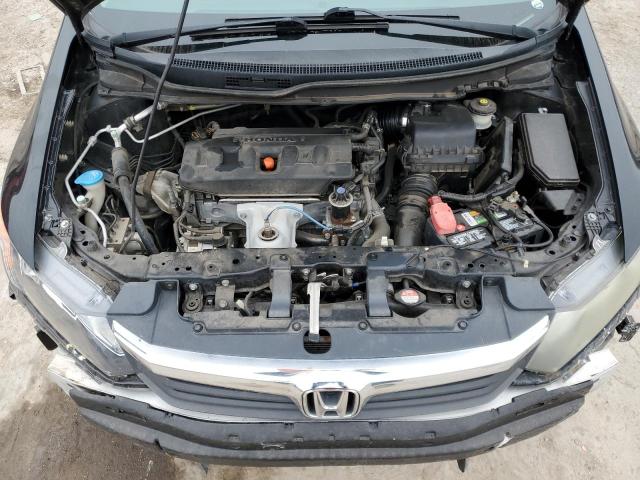 19XFB2F51CE101322 - 2012 HONDA CIVIC LX 黑色 照片 11