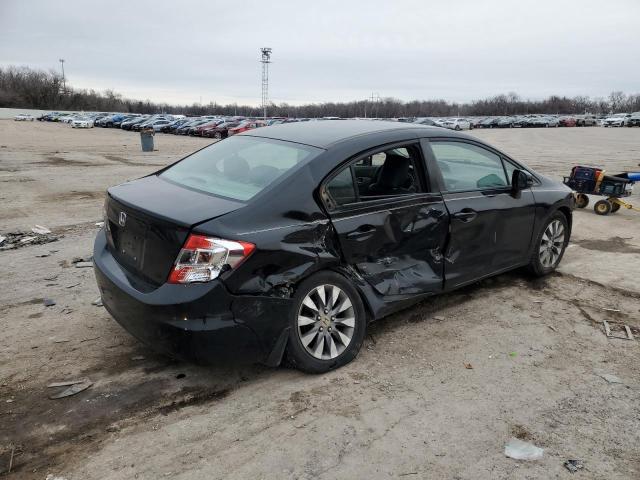 19XFB2F51CE101322 - 2012 HONDA CIVIC LX 黑色 照片 3