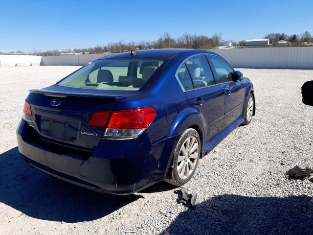 4S3BMCK63B3249782 - 2011 SUBARU LEGACY 2.5I LIMITED BLUE photo 3