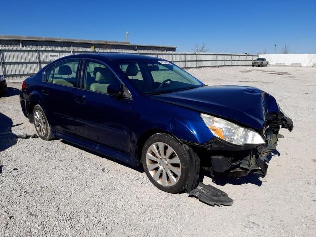 4S3BMCK63B3249782 - 2011 SUBARU LEGACY 2.5I LIMITED BLUE photo 4