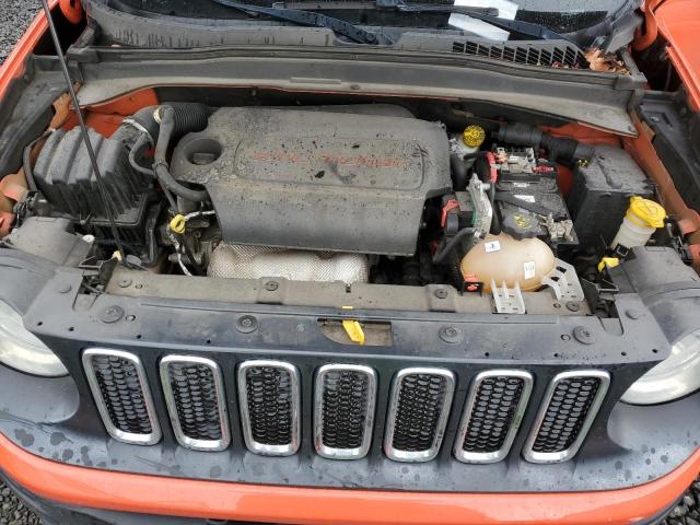 ZACCJABT4FPB90153 - 2015 JEEP RENEGADE LATITUDE ORANGE photo 11