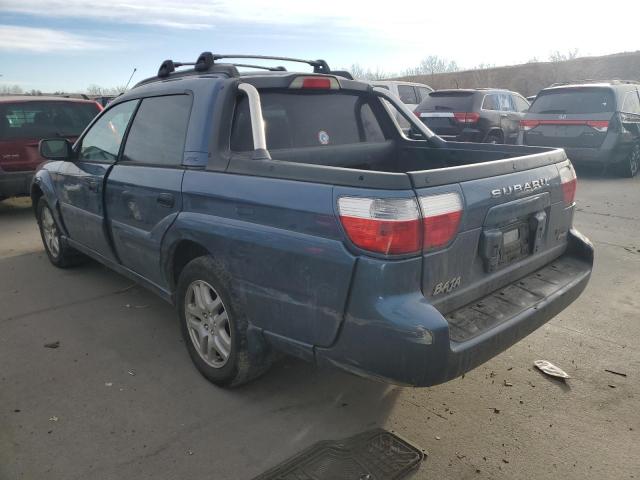 4S4BT62C267103331 - 2006 SUBARU BAJA SPORT BLUE photo 2