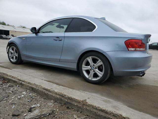 WBAUP7C57DVM55348 - 2013 BMW 128 I BLUE photo 2