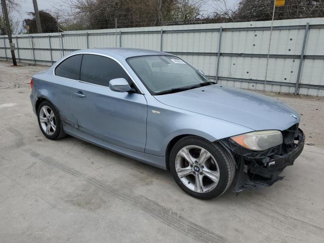 WBAUP7C57DVM55348 - 2013 BMW 128 I BLUE photo 4