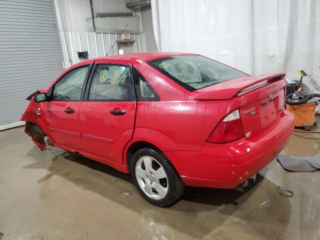 1FAFP34N25W205973 - 2005 FORD FOCUS ZX4 RED photo 2