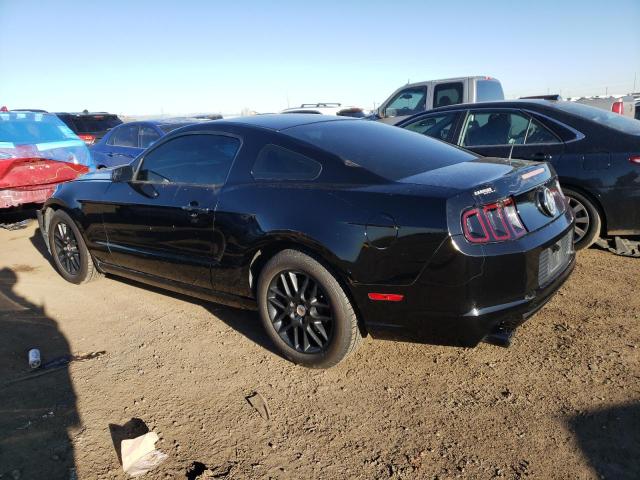 1ZVBP8AM3E5332316 - 2014 FORD MUSTANG BLACK photo 2