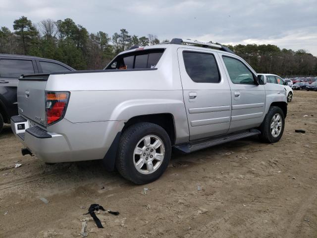 2HJYK16557H515941 - 2007 HONDA RIDGELINE RTL SILVER photo 3