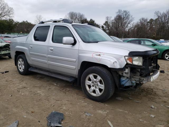 2HJYK16557H515941 - 2007 HONDA RIDGELINE RTL SILVER photo 4