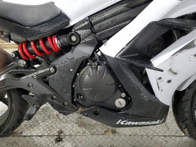 JKAEXEE17DDA10536 - 2013 KAWASAKI EX650 E WHITE photo 6