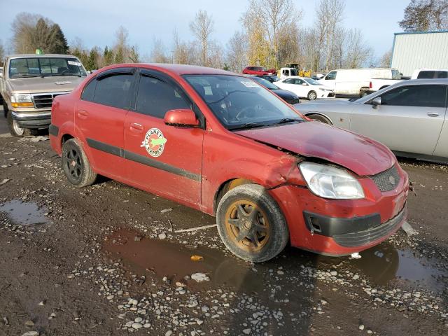 KNADE223596513239 - 2009 KIA RIO BASE RED photo 4