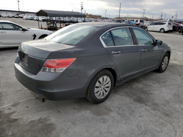 1HGCP2F35AA149300 - 2010 HONDA ACCORD LX GRAY photo 3