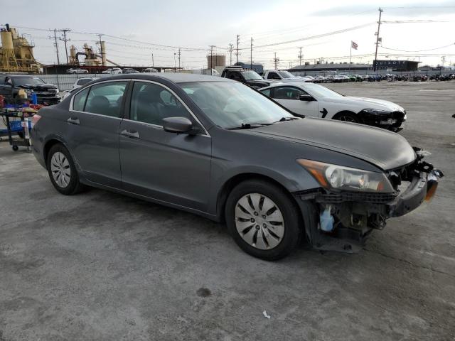 1HGCP2F35AA149300 - 2010 HONDA ACCORD LX GRAY photo 4