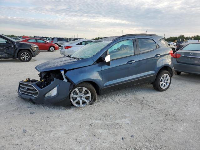 MAJ3S2GE4MC436803 - 2021 FORD ECOSPORT SE BLUE photo 1