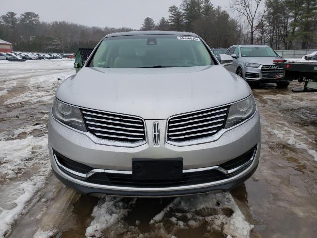 2LMTJ8LR8GBL78661 - 2016 LINCOLN MKX RESERVE SILVER photo 5