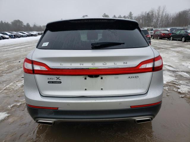 2LMTJ8LR8GBL78661 - 2016 LINCOLN MKX RESERVE SILVER photo 6