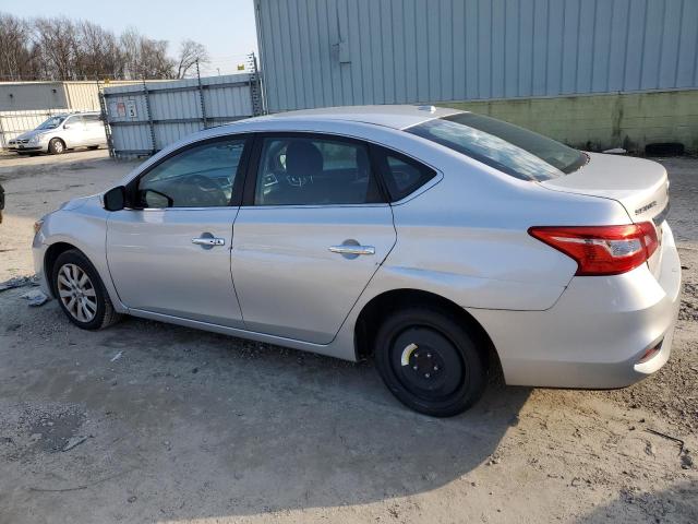 3N1AB7AP7GL656621 - 2016 NISSAN SENTRA S SILVER photo 2