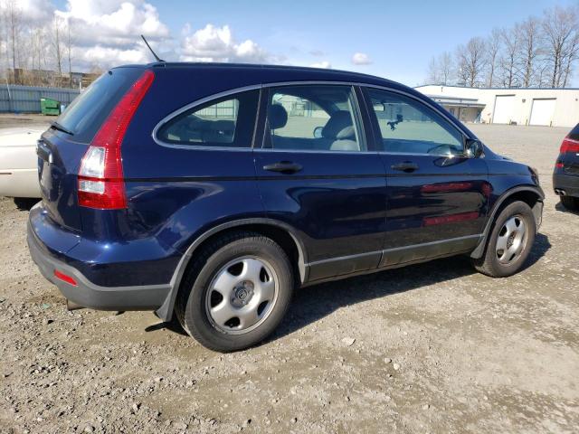 5J6RE48379L049829 - 2009 HONDA CR-V LX BLUE photo 3