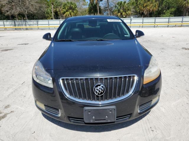 2G4GR5EK1C9137482 - 2012 BUICK REGAL BLACK photo 5