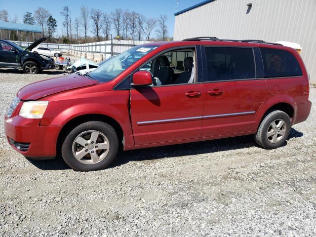 2D8HN54179R602869 - 2009 DODGE GRAND CARA SXT MAROON photo 1