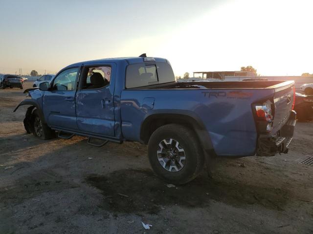 3TMDZ5BN8KM055843 - 2019 TOYOTA TACOMA DOUBLE CAB BLUE photo 2