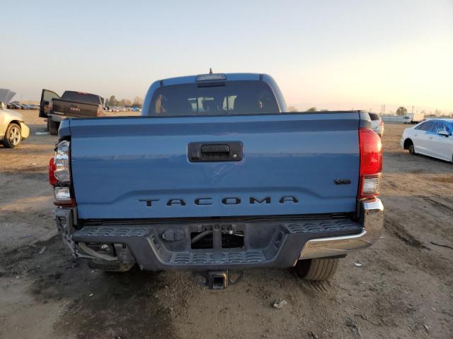 3TMDZ5BN8KM055843 - 2019 TOYOTA TACOMA DOUBLE CAB BLUE photo 6