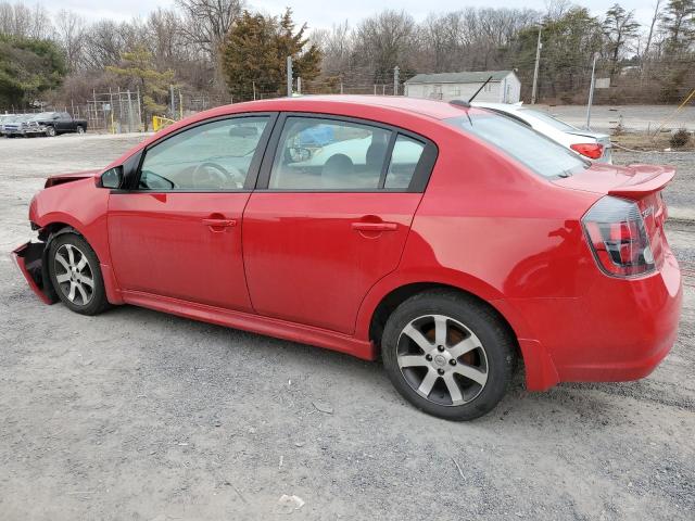 3N1AB6AP5CL689878 - 2012 NISSAN SENTRA 2.0 RED photo 2