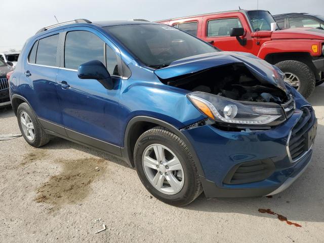 3GNCJLSB0KL224215 - 2019 CHEVROLET TRAX 1LT BLUE photo 4