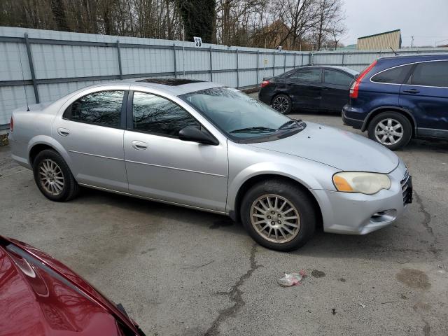 1C3AL56R54N403421 - 2004 CHRYSLER SEBRING LXI GRAY photo 4