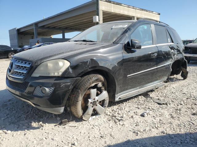 4JGBB8GBXBA626138 - 2011 MERCEDES-BENZ ML 350 4MATIC BLACK photo 1