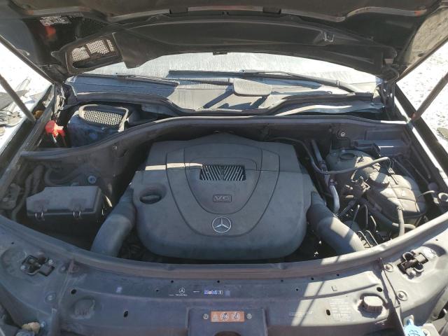 4JGBB8GBXBA626138 - 2011 MERCEDES-BENZ ML 350 4MATIC BLACK photo 12