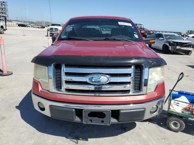 1FTRW12879FA68806 - 2009 FORD F150 SUPERCREW RED photo 5