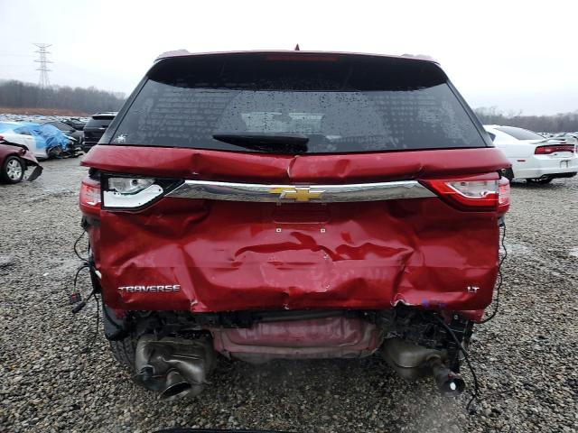 1GNERGKW0KJ285373 - 2019 CHEVROLET TRAVERSE LT 红色 照片 6
