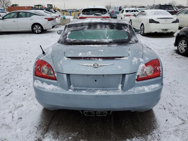 1C3AN65L65X045247 - 2005 CHRYSLER CROSSFIRE LIMITED BLUE photo 6