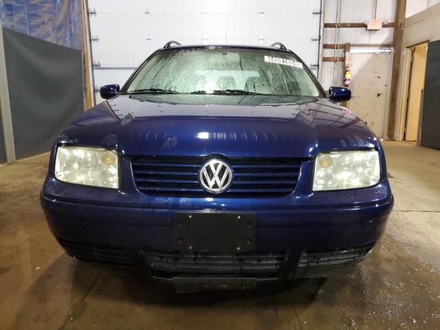 WVWSK61JX2W289367 - 2002 VOLKSWAGEN JETTA GLS BLUE photo 5