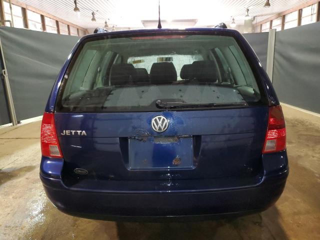 WVWSK61JX2W289367 - 2002 VOLKSWAGEN JETTA GLS BLUE photo 6