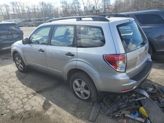 JF2SHABC9CH445035 - 2012 SUBARU FORESTER 2.5X SILVER photo 2