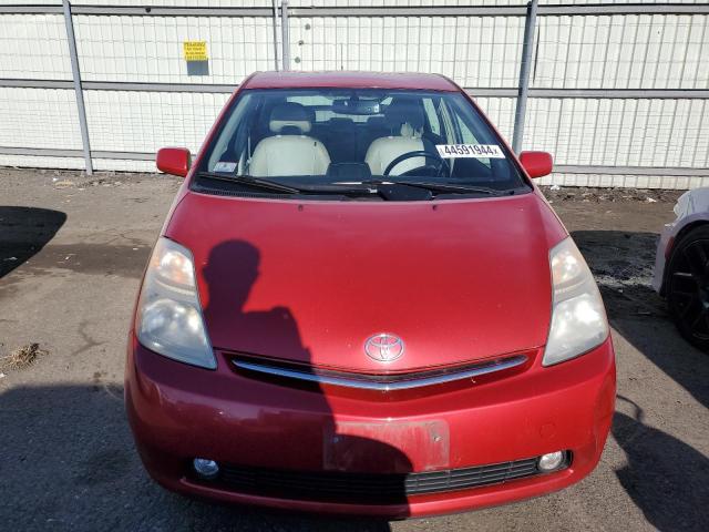 JTDKB20UX87713962 - 2008 TOYOTA PRIUS RED photo 5